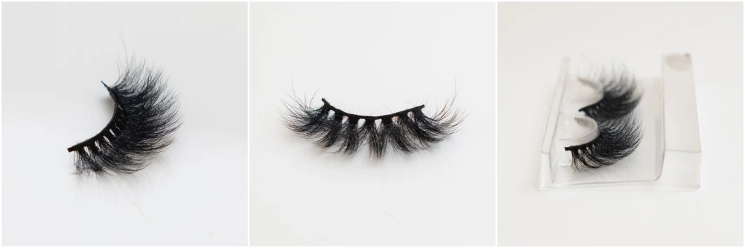 Handmade Mink Eyes Corner Free Style Half Type False Eyelashes Lashes 3D Mink Eyelash