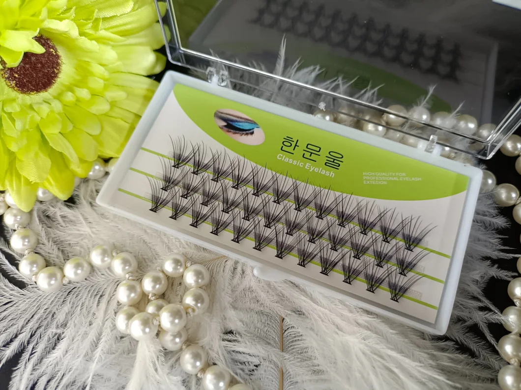 The Most Popular Clear Band Lashes Faux Mink Half Lashes Set Bulk Vendor Eyelashes