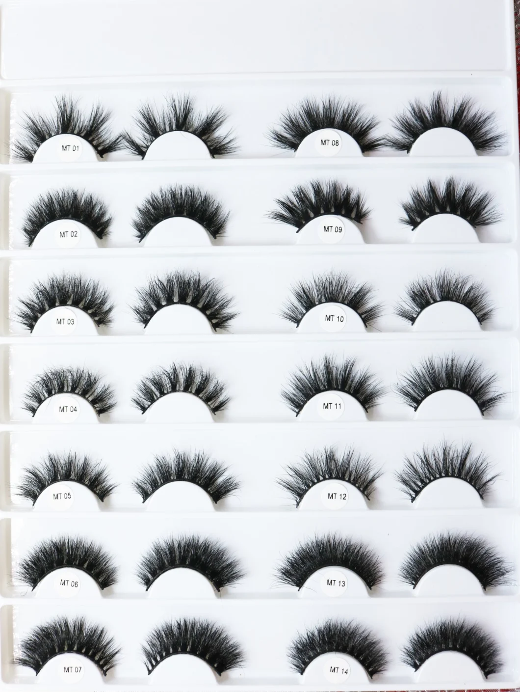 Private Label Plant Fiber Eyelashes 100% Vegan Cruelty Free False Eyelashes with Ecological Lashes Packaging